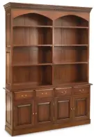 Книжный шкаф  CUST-BKCS-175W CUST-BKCS-175W купить в интернет магазине Мебель из массива. Звоните +7 495 961-63-63 Мебель Индонезии