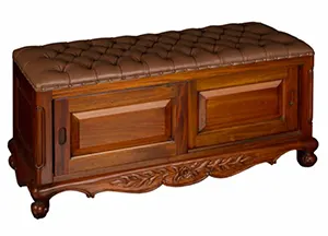 Тумба для обуви с кожаным коричневым сиденьем SCFS-M Lt D Br SCFS-M Lt D Br купить в интернет магазине Мебель из массива. Звоните +7 495 961-63-63 Мебель Индонезии