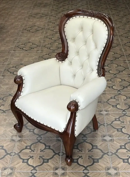 Кресло Grandfather MSU.723 Ivory BAC011 купить в интернет магазине Мебель из массива. Звоните +7 495 961-63-63 Мебель Индонезии