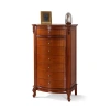 Комод высокий "Фирензе" Орех 892  купить в интернет магазине Мебель из массива. Звоните +7 495 961-63-63 Комоды из массива дерева