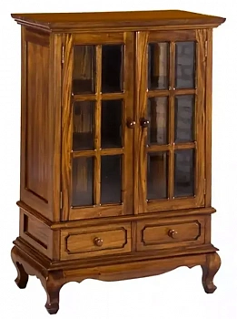 Шкаф-витрина PBC10 A001 MSU.641 PBC10 A001 купить в интернет магазине Мебель из массива. Звоните +7 495 961-63-63 Витрины в гостиную Индонезия