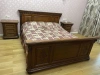 Кровать 140 "Венеция Люкс" Слоновая кость 363  купить в интернет магазине Мебель из массива. Звоните +7 495 961-63-63 Кровати из массива дерева