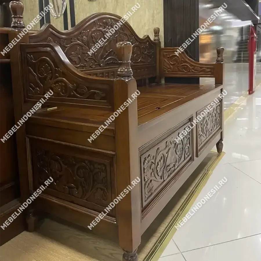 Скамья с откидным сиденьем  