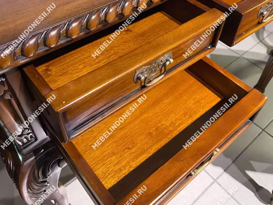 Письменный стол 140 Chippendale Brown  