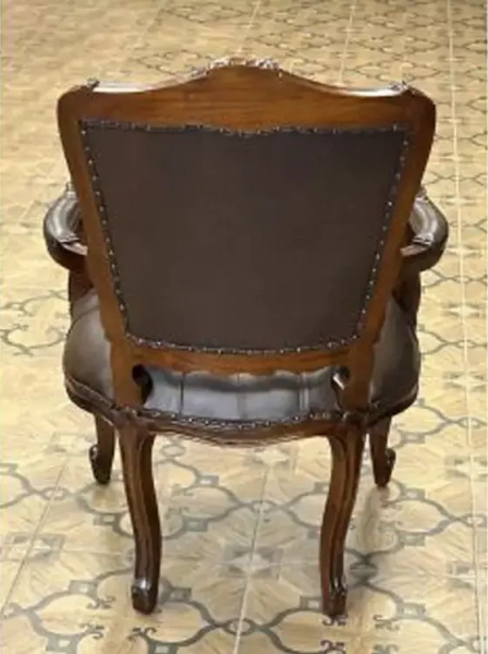 Кресло кожаное Brown Pic  