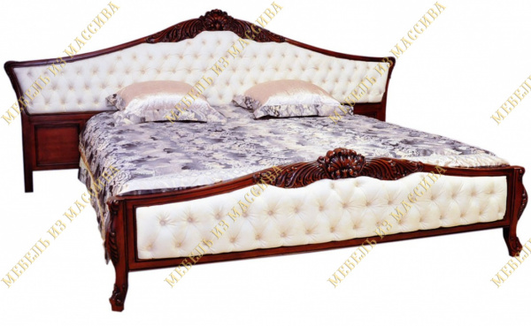 Спальня из массива Mahogany 02-09  купить в интернет магазине Мебель из массива. Звоните +7 495 961-63-63 Кровати Индонезия из дерева
