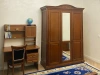 Шкаф 3х дверный "Венеция" Орех 775  купить в интернет магазине Мебель из массива. Звоните +7 495 961-63-63 Шкафы для одежды из массива дерева
