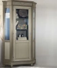 Витрина угловая "Бурбон" Орех BJ928  купить в интернет магазине Мебель из массива. Звоните +7 495 961-63-63 Витрины из массива дерева
