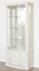 Витрина двухдверная с ящиками  Vainilla  