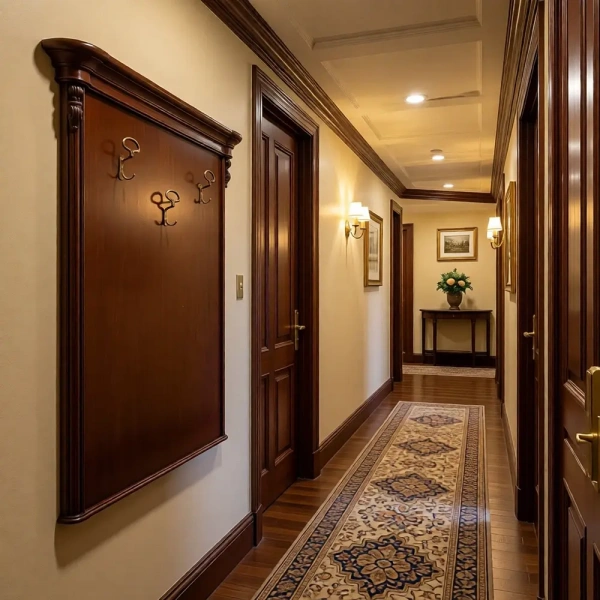 Вешалка "Фирензе" 890  купить в интернет магазине Мебель из массива. Звоните +7 495 961-63-63 Прихожие